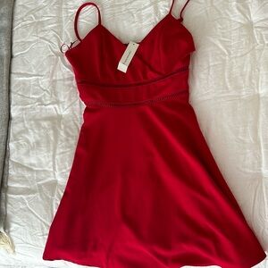 NWT Francesca’s Red Dress